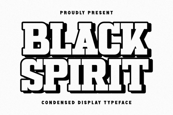 Black Spirit: The Ultra-Bold Display Typeface for High-Impact Campaigns