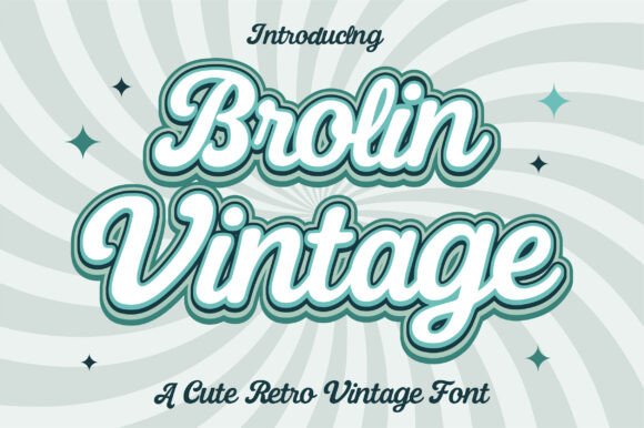 Brolin Vintage Typeface Review: Retro Charm for Modern Branding
