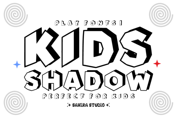 Kids Shadow: Dynamic Display Font for Engaging Web Design