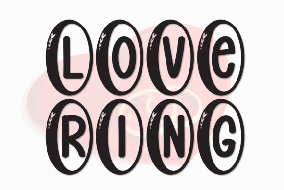 Love Ring Typeface Review for Modern Brand Identity Projects