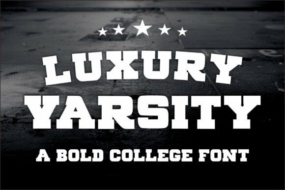 Luxury Varsity: The Premium Display Typeface for Handmade Brands