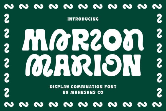 Marion Typeface Review: Organic Fluidity for Retro Branding