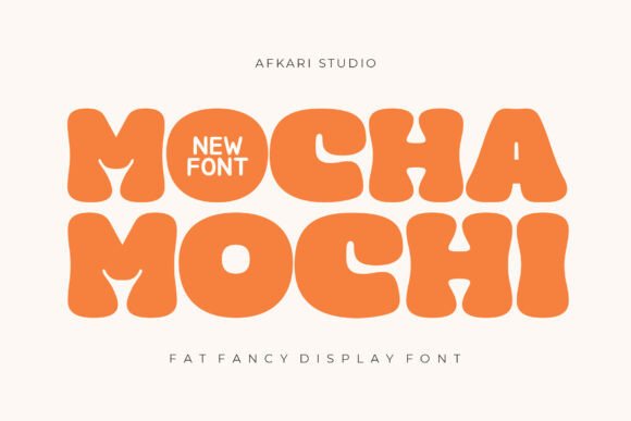 Mocha Mochi: The Sweet Display Font for Modern Web Design