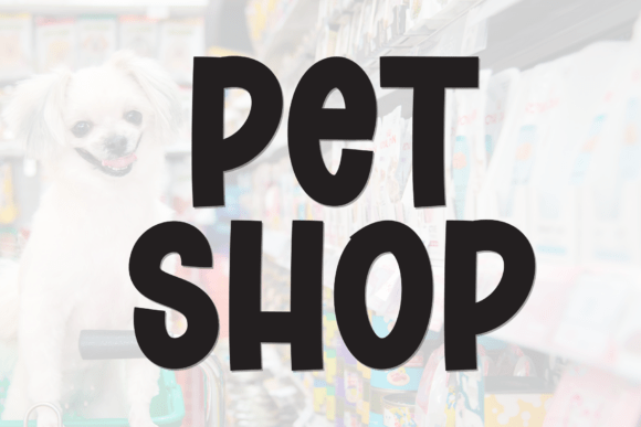 Pet Shop: The Handwritten Display Font for Warm Brand Identity