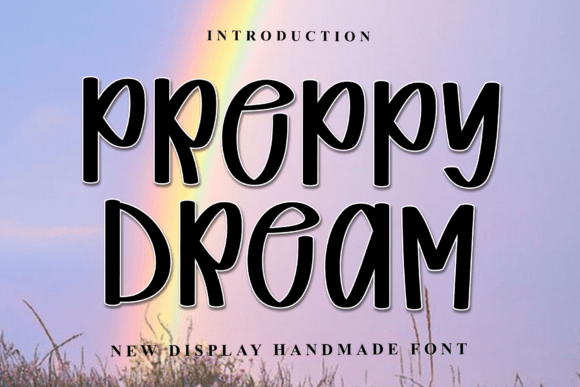 Preppy Dream Typeface Review for Holiday Branding