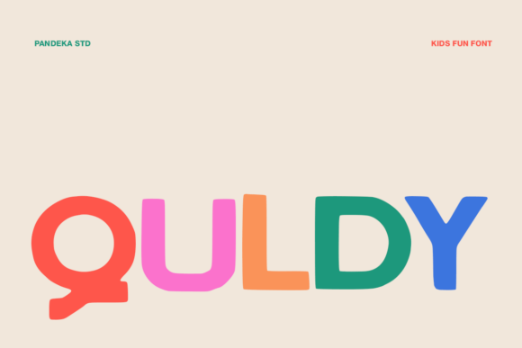 Quldy: The Cheerful Display Font for Joyful Branding