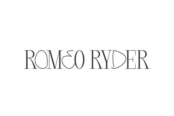 Romeo Ryder: The Modern Display Typeface for Digital Design