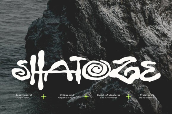 Shatoze: The Experimental Urban Graffiti Font for Bold Branding