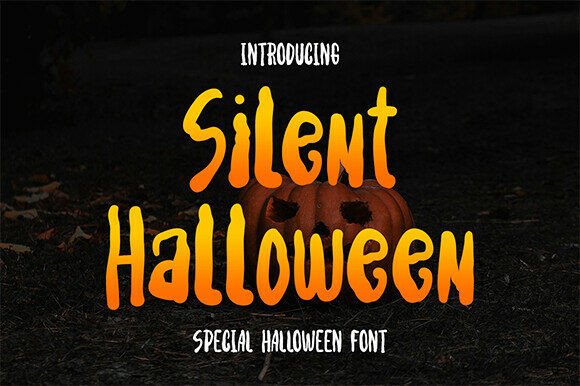 Silent Halloween: The Spooky Display Font for High-Impact Campaigns