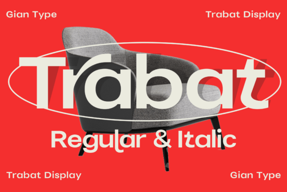 Trabat Display Typeface for Editorial Web Design