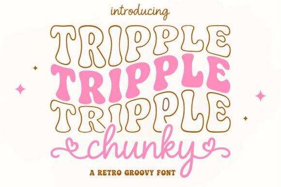 Tripple Chunky Duo: The Bold Display Font for Scroll-Stopping Campaigns