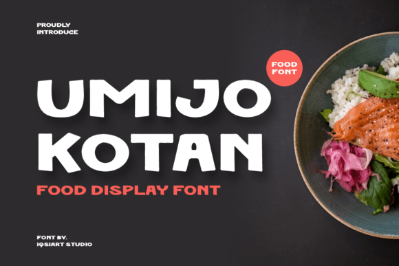 Umijo Kotan: Bold Display Font for Modern Web Design