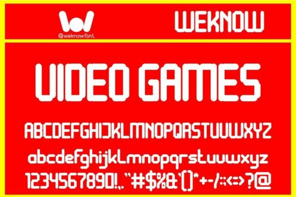 Video Games Typeface: A Techno-Sci-Fi Display Font Review
